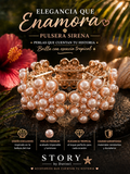 Bracelet Pink Beads Layered /Pulsera Color Rosada para mujeres