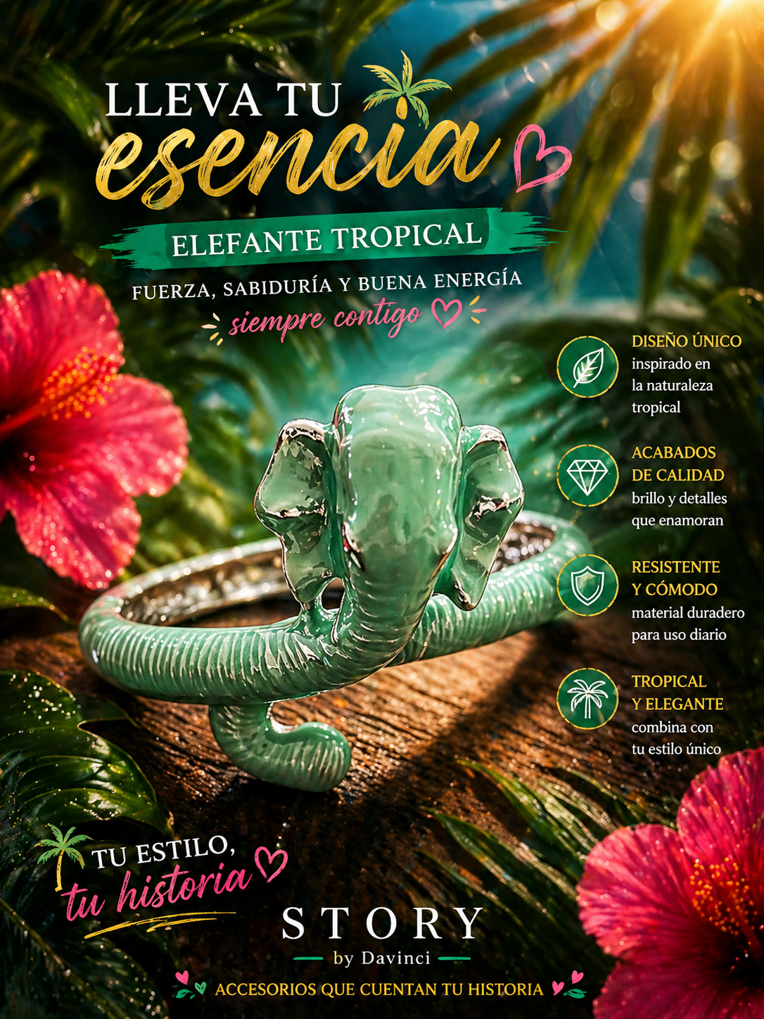 Pulsera de elefante