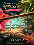 Story by Davinci Dragonfly Dangle Earrings Turquoise Pink Nature Hook Women