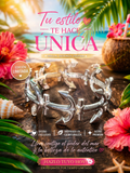 Ocean Anchor Bracelet – Tropical Elegance Collection