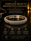 Timeless Elegance Two-Tone Sterling Silver Bracelet | OLY DESIGN