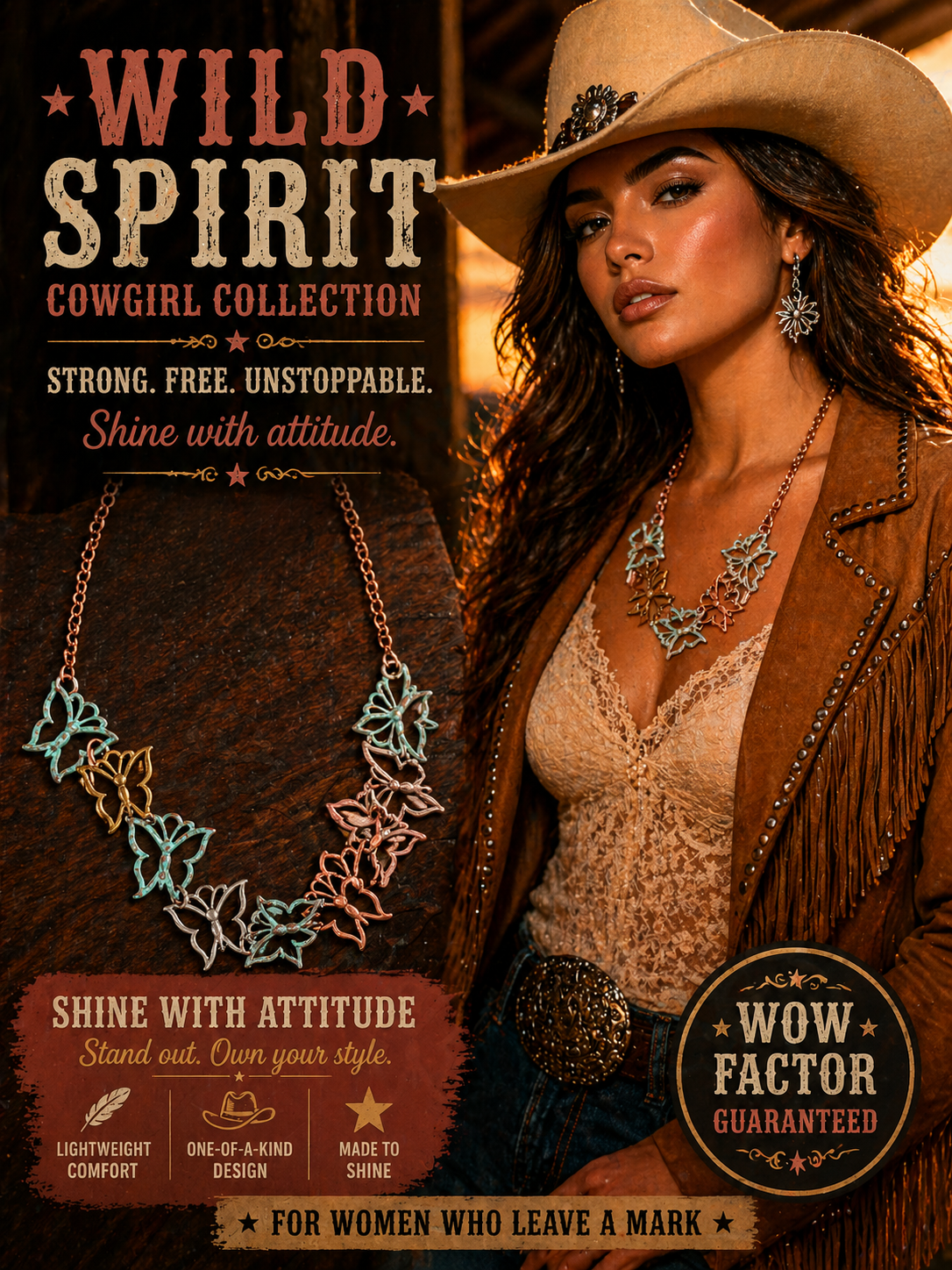 Southwestern Cowgirl jewelry