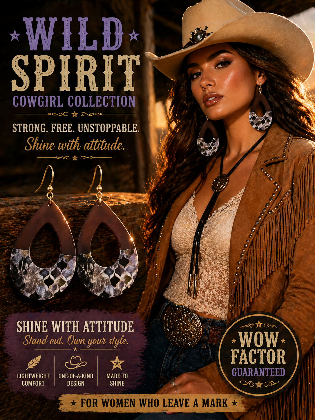 South Western Earrings